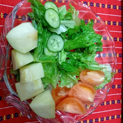 フルーツサラダ　（柿りんご）