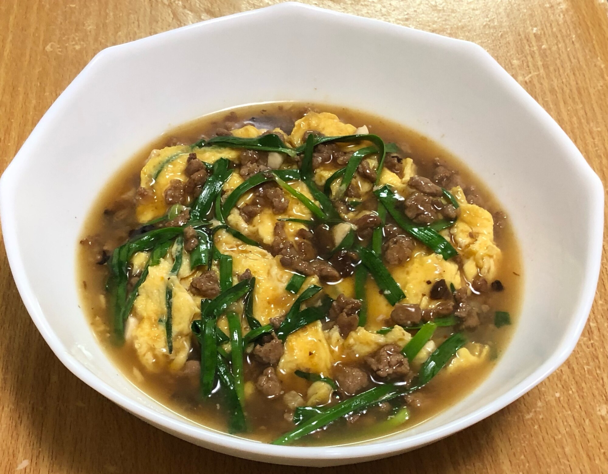 にらたまの肉そぼろあんかけ♪ レシピ・作り方 by himumyanko - 楽天レシピ