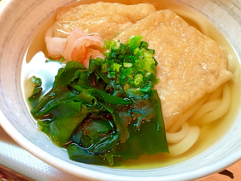 京風きつねうどん