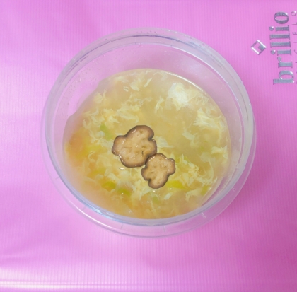 茄子と卵のお味噌汁