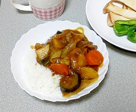 茄子入りカレー