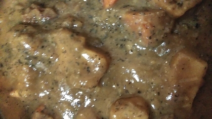 すりごま入りカレー