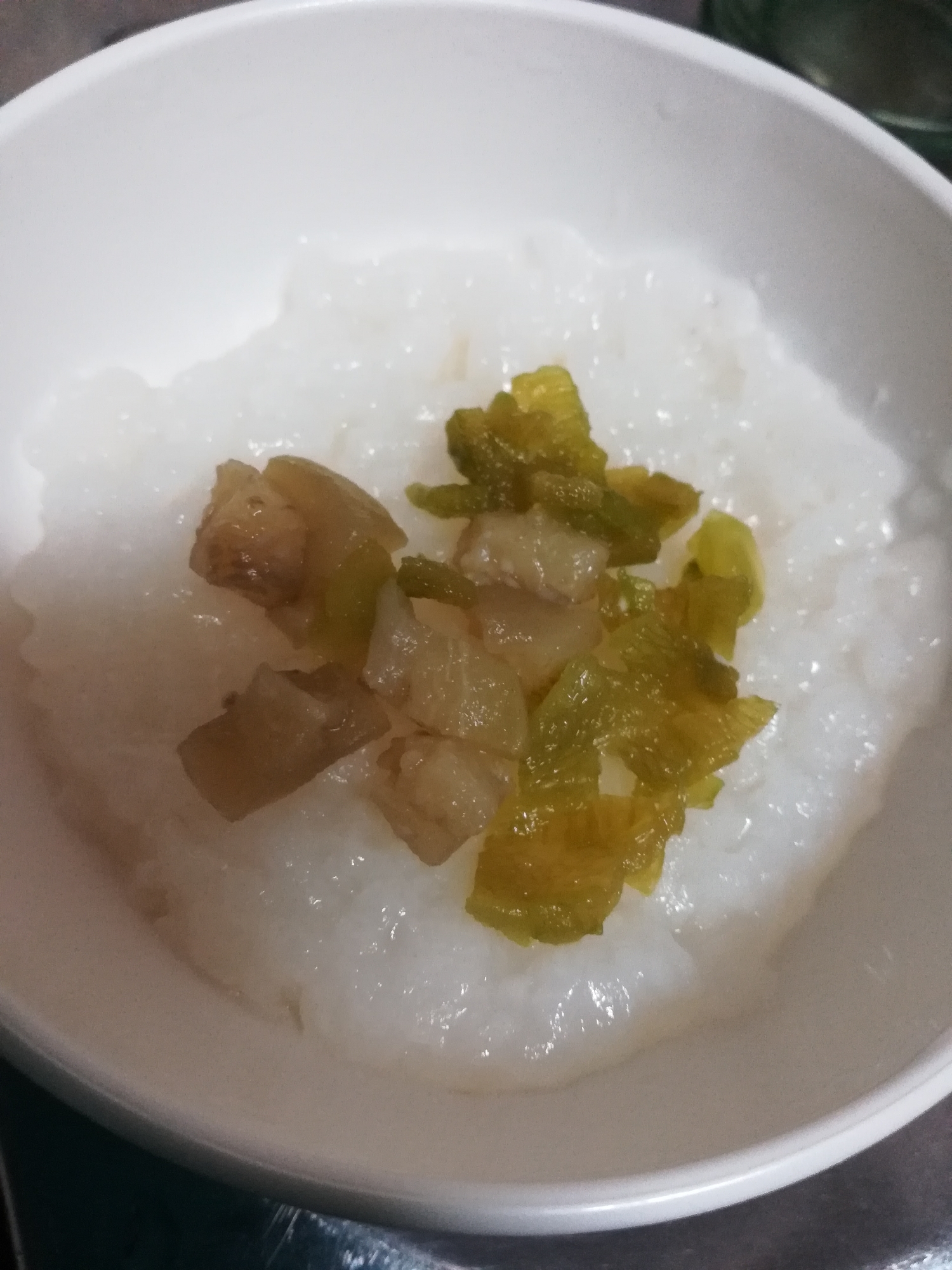 離乳食後期 ナスとピーマンのお粥 レシピ 作り方 By もん1223 楽天レシピ 離乳食後期 ナスとピーマンのお粥 レシピ 作り方 By もん1223 楽天レシピ