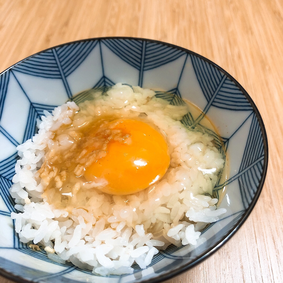 ちょっとびっくり！中華粥風卵かけご飯