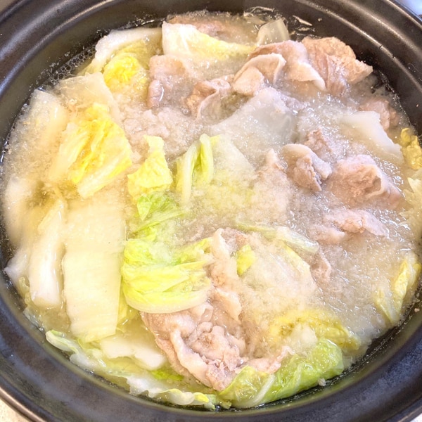 豚バラと白菜のみぞれ鍋 レシピ 作り方 By みひろれいか 楽天レシピ 豚バラと白菜のみぞれ鍋 レシピ 作り方 By みひろれいか 楽天レシピ