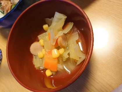 キャベツ消費野菜スープ