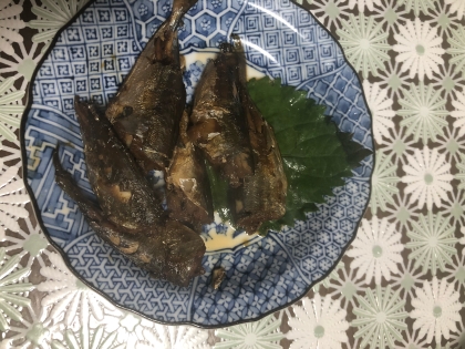 圧力鍋で骨まで食べれる☆小鯵の煮物☆