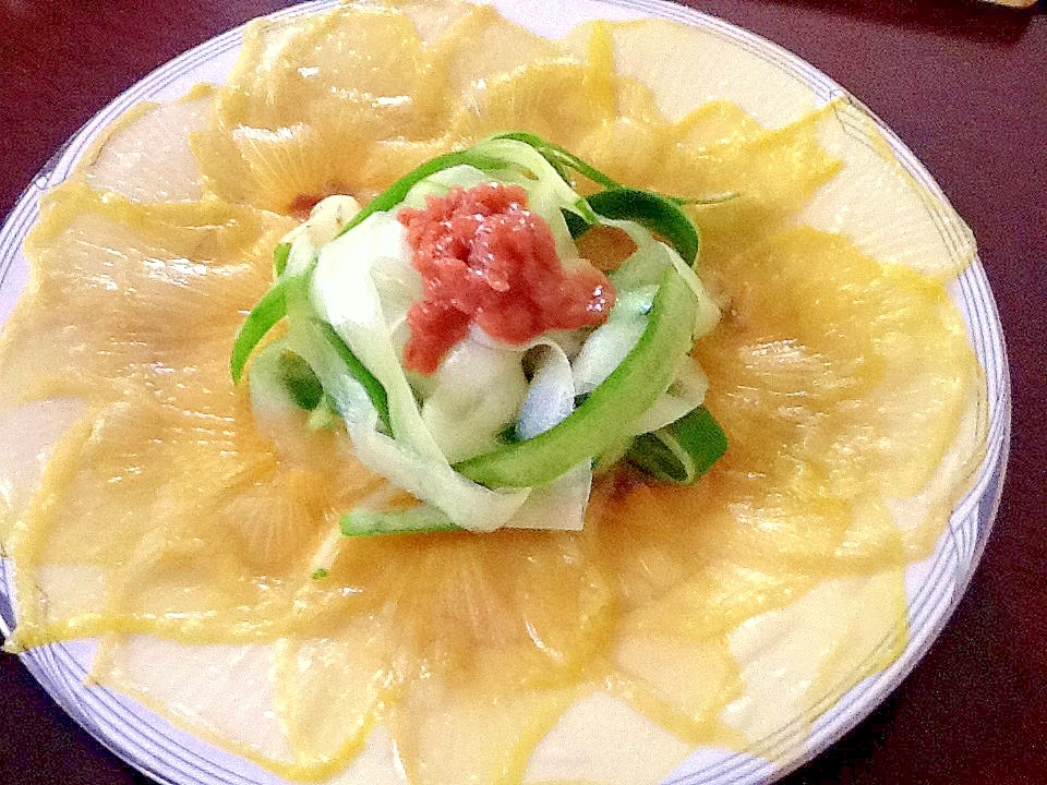 ほろりと甘い花オクラのしゃぶしゃぶお造り レシピ 作り方 By Schiaparelli De Coco 楽天レシピ ほろりと甘い花オクラのしゃぶしゃぶお造り レシピ 作り方 By Schiaparelli De Coco 楽天レシピ