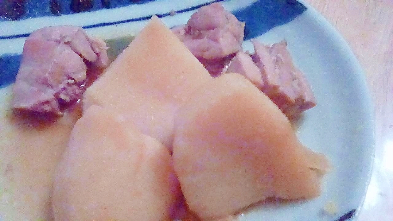 じゃがいもと鶏ももの煮物
