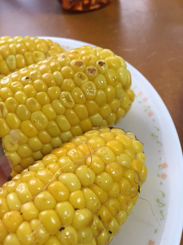 バター醤油味(*^^*)生とうもろこし☆