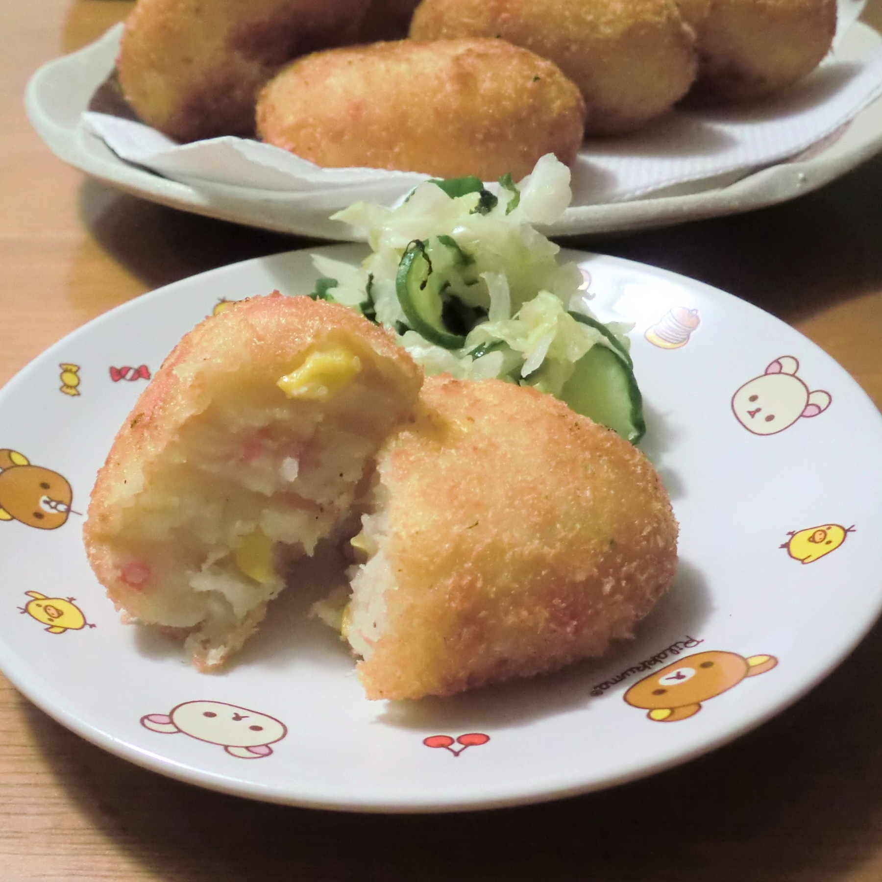 とうもろこし コーンコロッケ レシピ 作り方 By R Chibico 楽天レシピ