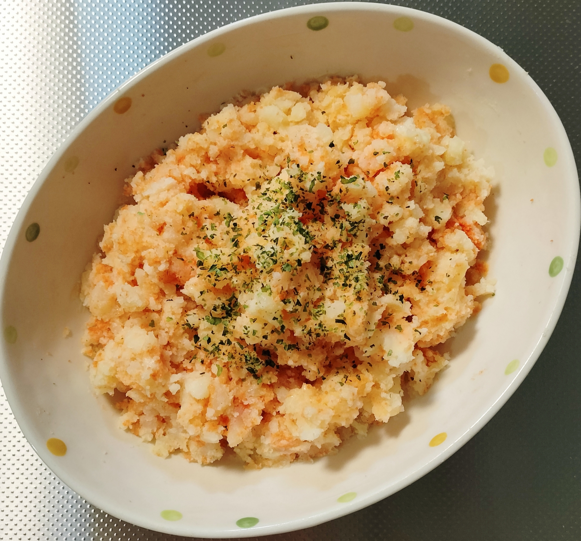 【お手軽♪】辛子明太のポテトサラダ