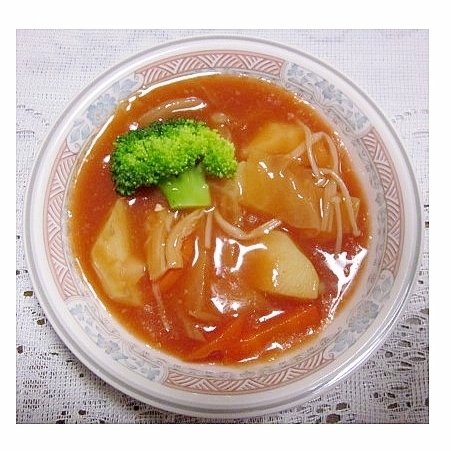 ミネストローネ（鶏むね肉・人参・えのきetc..）