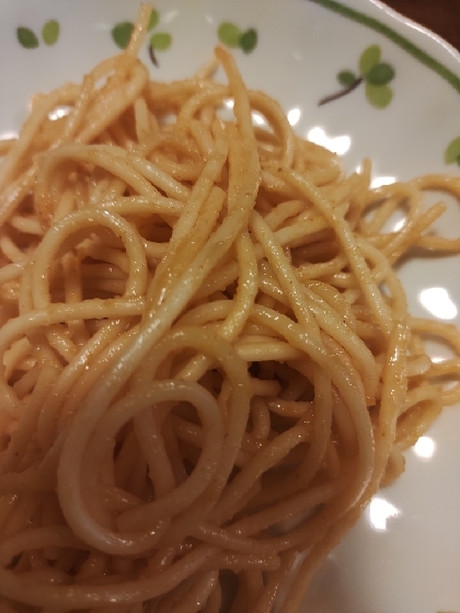 卵でマイルド♪ 電子レンジで卵パスタ