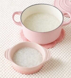 ル・クルーゼ公式] 10倍がゆ（基本のおかゆ） レシピ・作り方 by ル