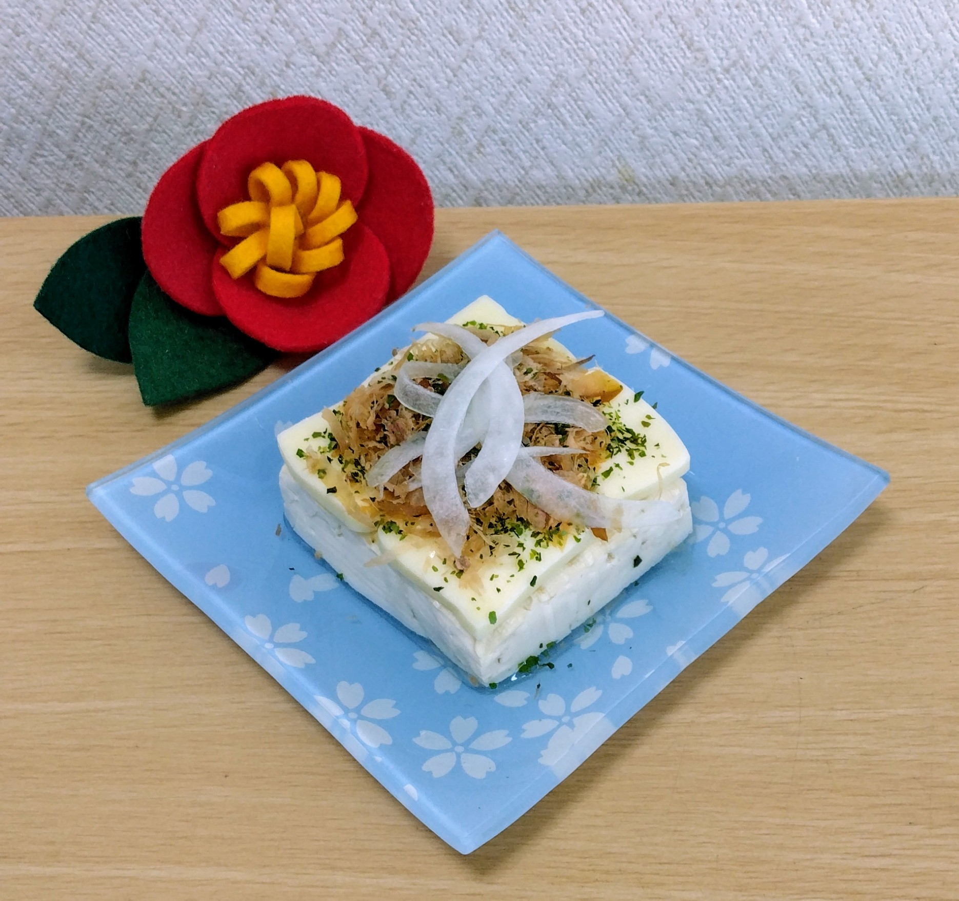 ✨チーズと鰹節の冷奴✨低糖質 糖質制限❤豆腐料理