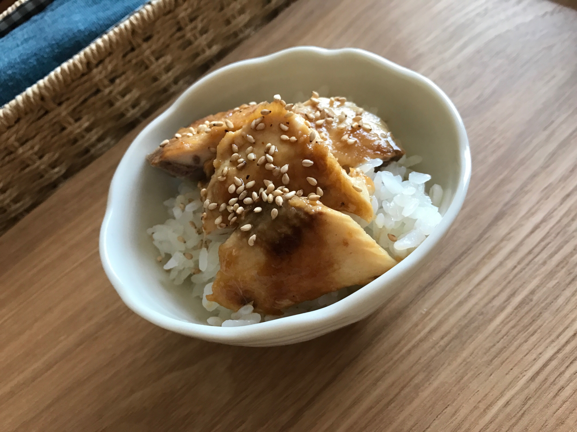 ハマチの照り焼き丼