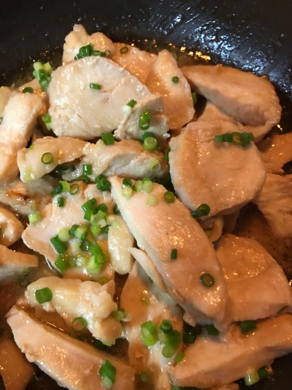 鶏胸肉DE〜オイスターソース炒め