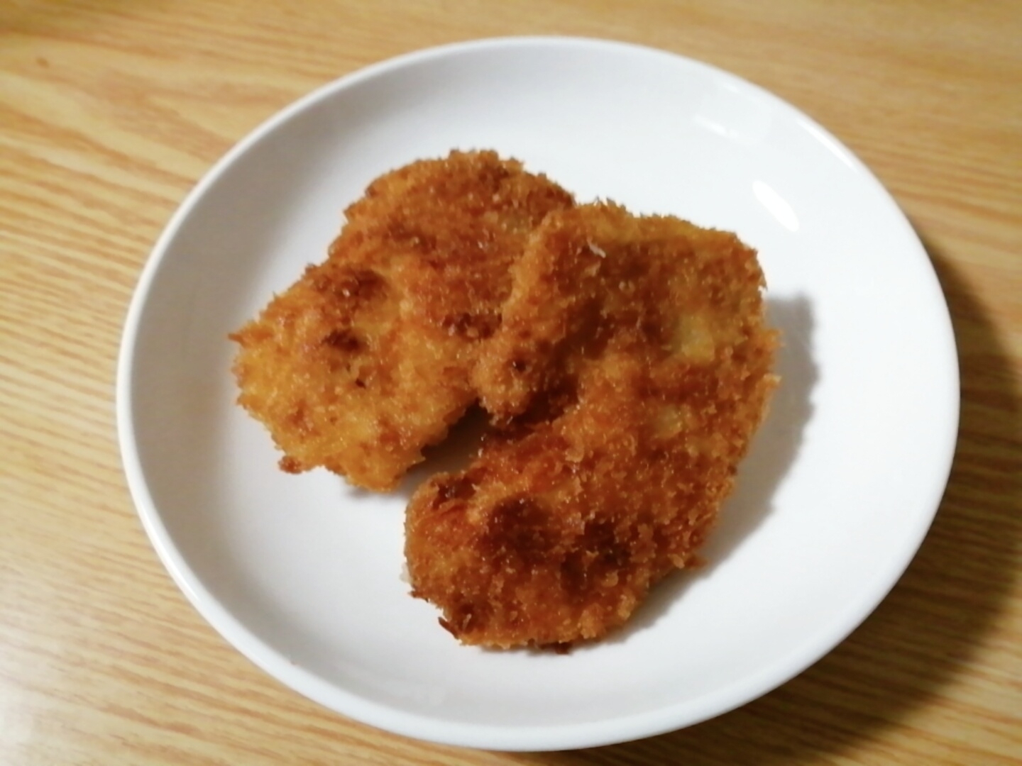 節約♪鶏むね肉で☆チキンカツ