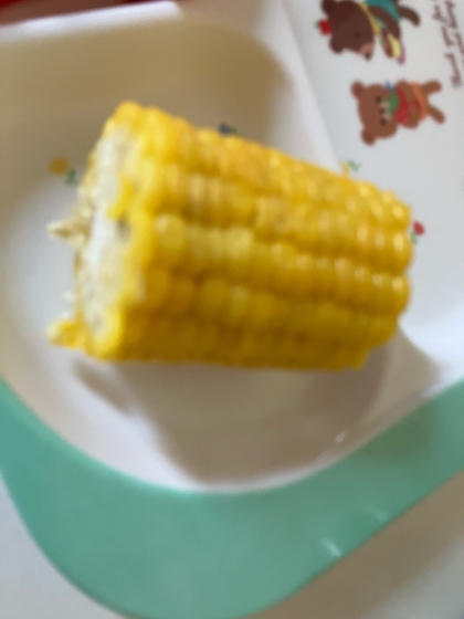 とうもろこし☆とうもろこしの塩茹
