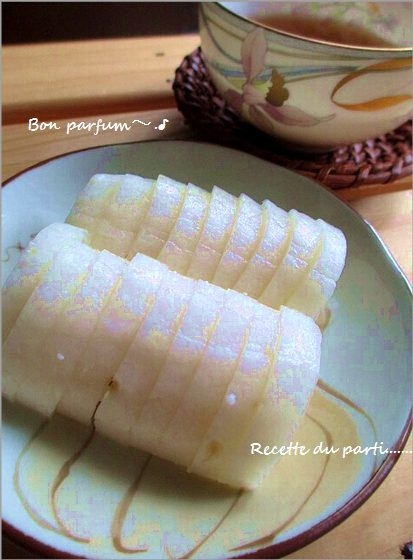 簡単!大根の漬物 塩麹で大根のべったら漬け