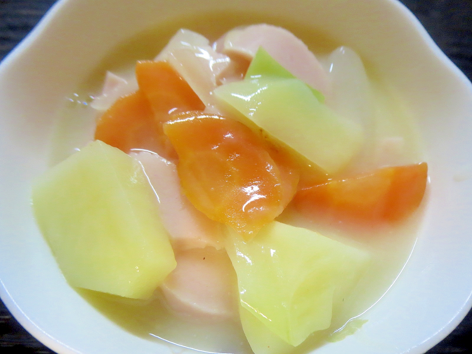 魚肉ソーセージ入りシチュー レシピ 作り方 By Libre 楽天レシピ 魚肉ソーセージ入りシチュー レシピ 作り方 By Libre 楽天レシピ