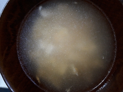 ウェイパーでシンプルに♪　豆腐と卵スープ