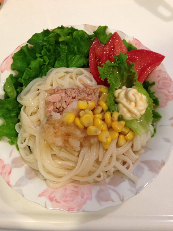 ぶっかけサラダうどん