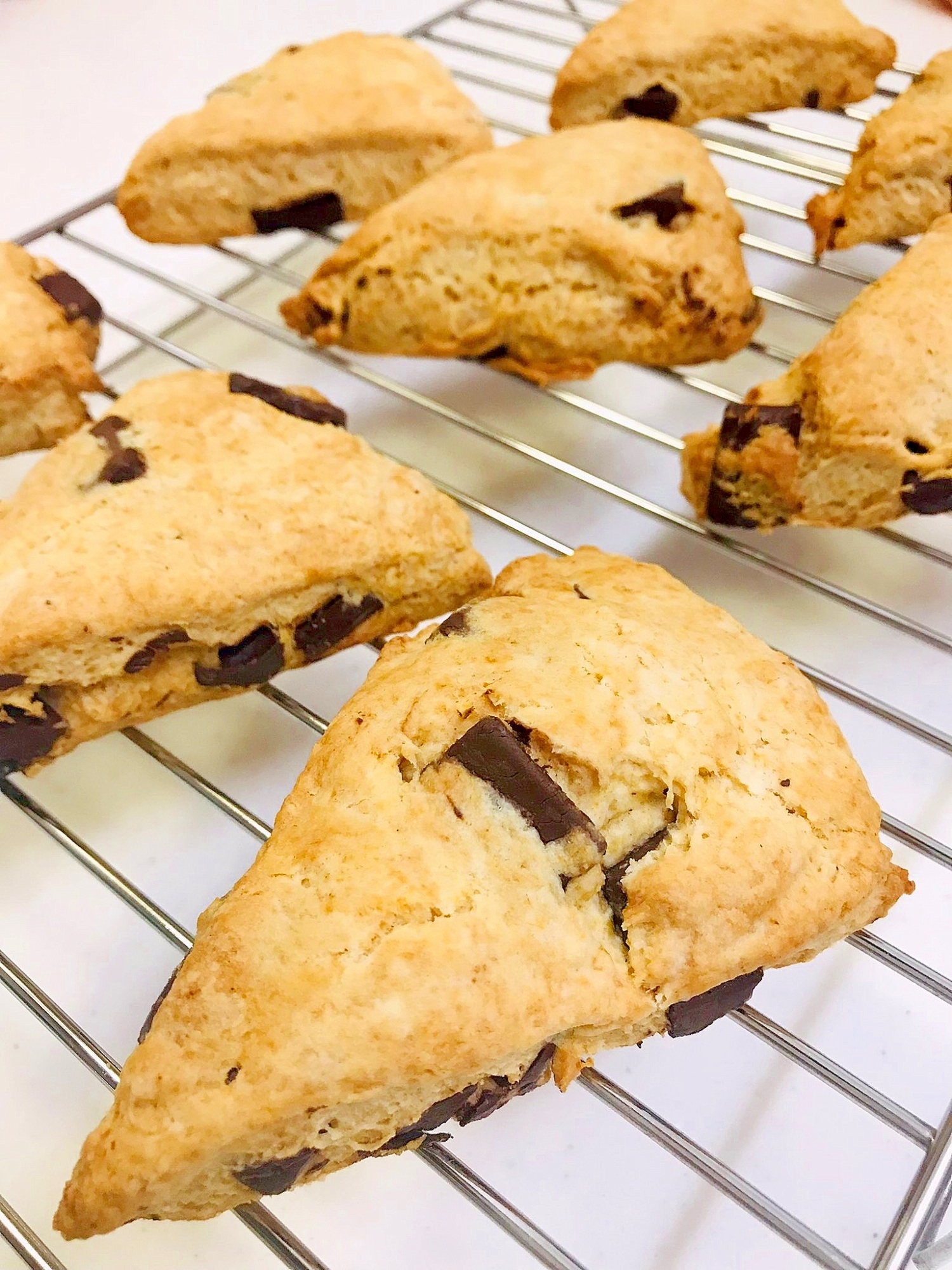 スタバ風 ホットケーキミックスでチョコスコーン レシピ 作り方 By Ryo Twice 楽天レシピ スタバ風 ホットケーキミックスでチョコスコーン レシピ 作り方 By Ryo Twice 楽天レシピ