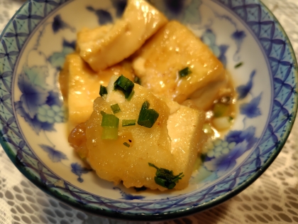 簡単！揚げない！揚げだし豆腐♪