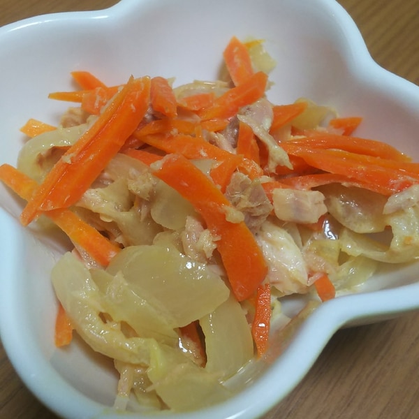 レンジで簡単 人参と玉ねぎのやみつきサラダ レシピ 作り方 By ぷりん 1701 楽天レシピ レンジで簡単 人参と玉ねぎのやみつきサラダ レシピ 作り方 By ぷりん 1701 楽天レシピ