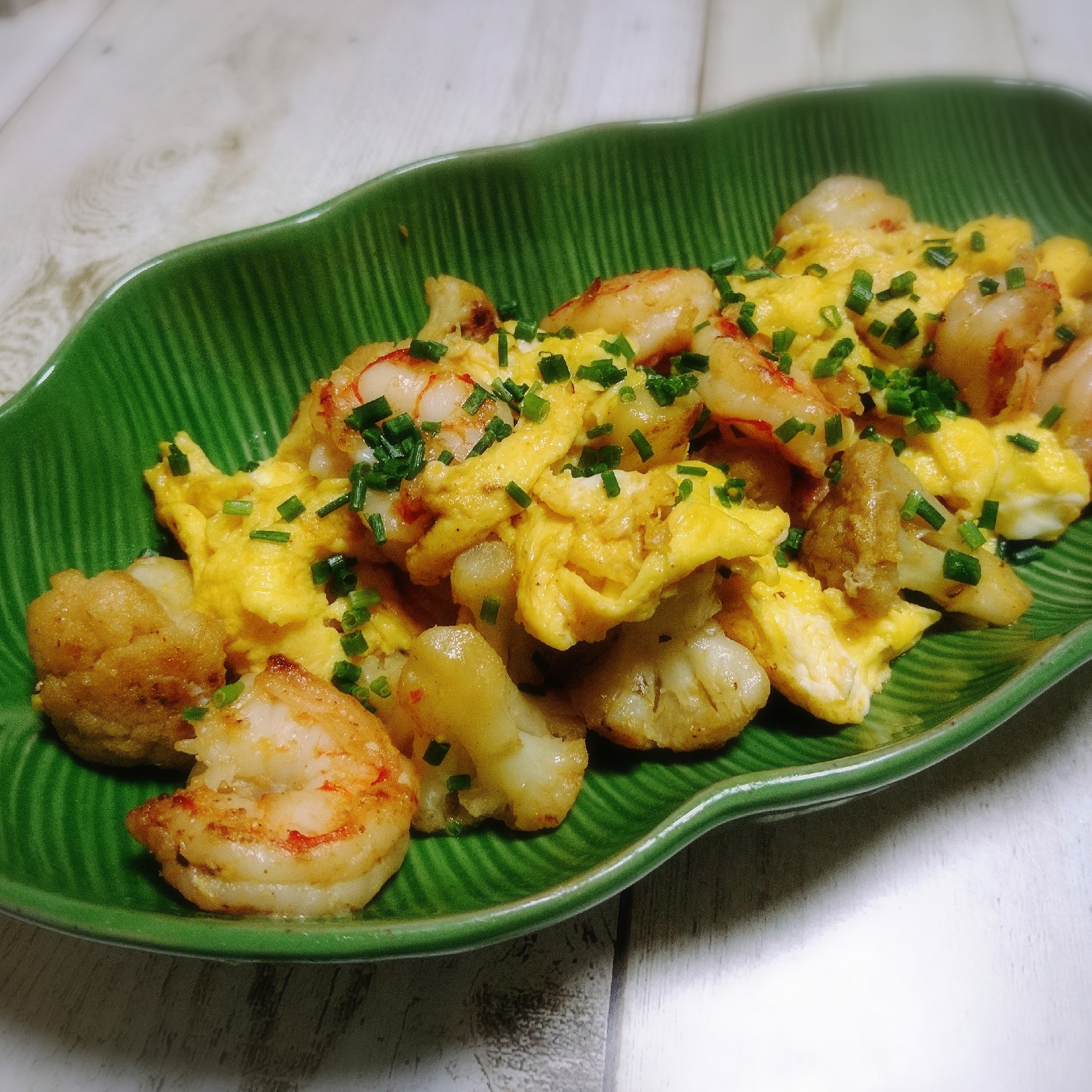 エビとカリフラワーと卵炒め レシピ 作り方 By ネロ助2011 楽天レシピ エビとカリフラワーと卵炒め レシピ 作り方 By ネロ助2011 楽天レシピ