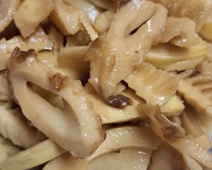 あとひと品に♡破竹と人参の煮物