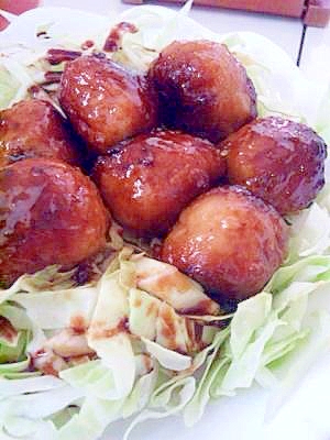 鶏つみれの照り焼き レシピ 作り方 By Toki 楽天レシピ