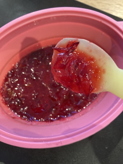 簡単&色鮮やか　ローゼルジャム