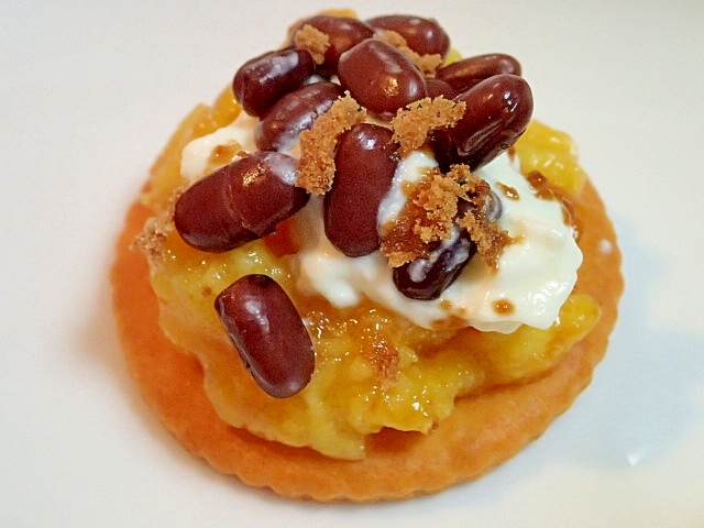 あんず芋と小豆のリッツ レシピ 作り方 By ぷ みぃまま 楽天レシピ あんず芋と小豆のリッツ レシピ 作り方 By ぷ みぃまま 楽天レシピ