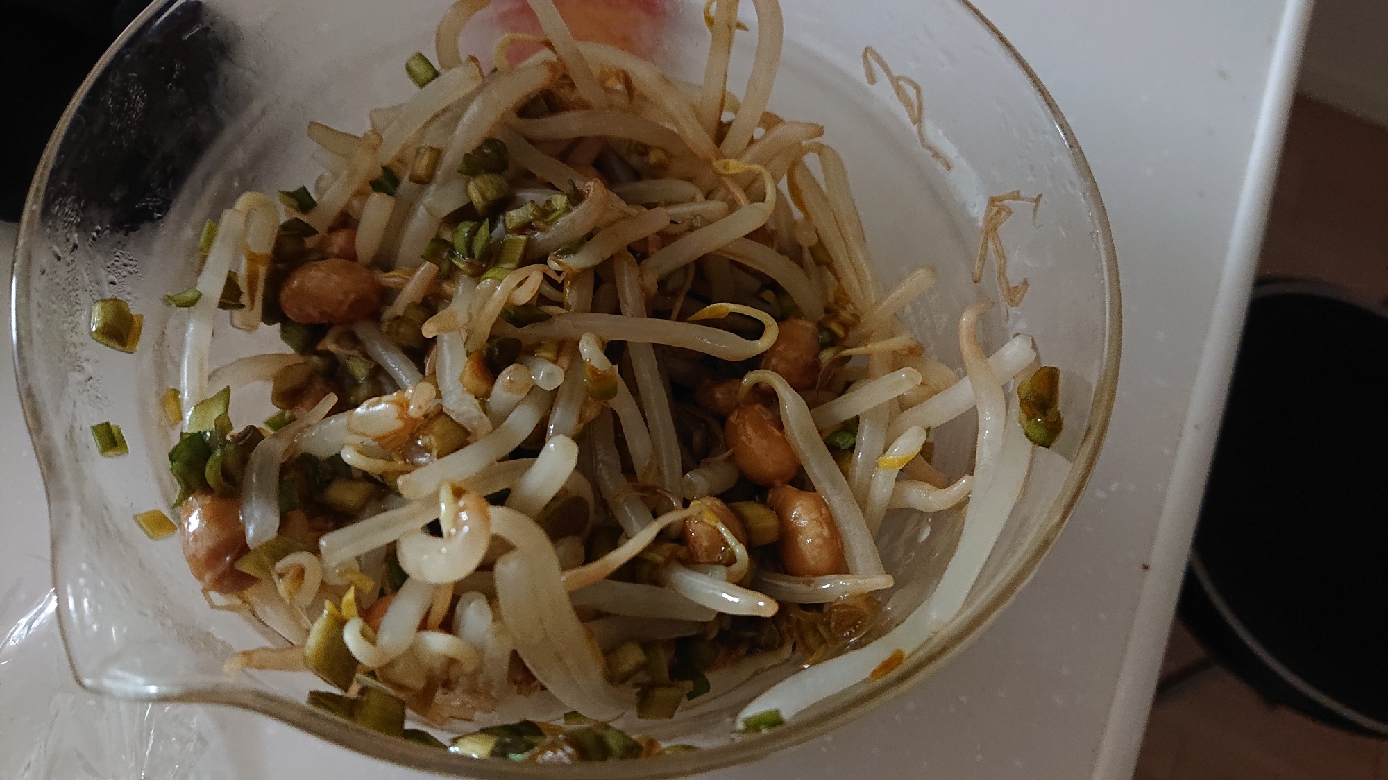 海苔納豆もやしナムル