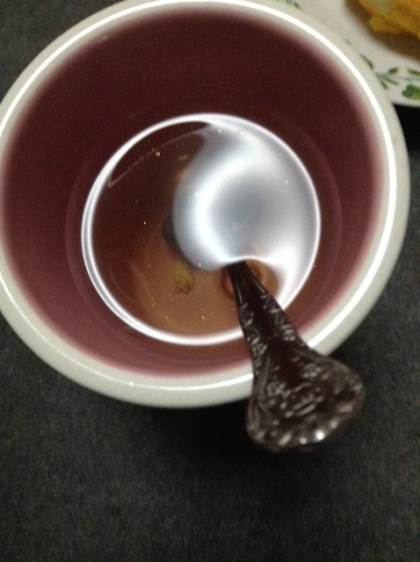 しめじと椎茸のお吸い物