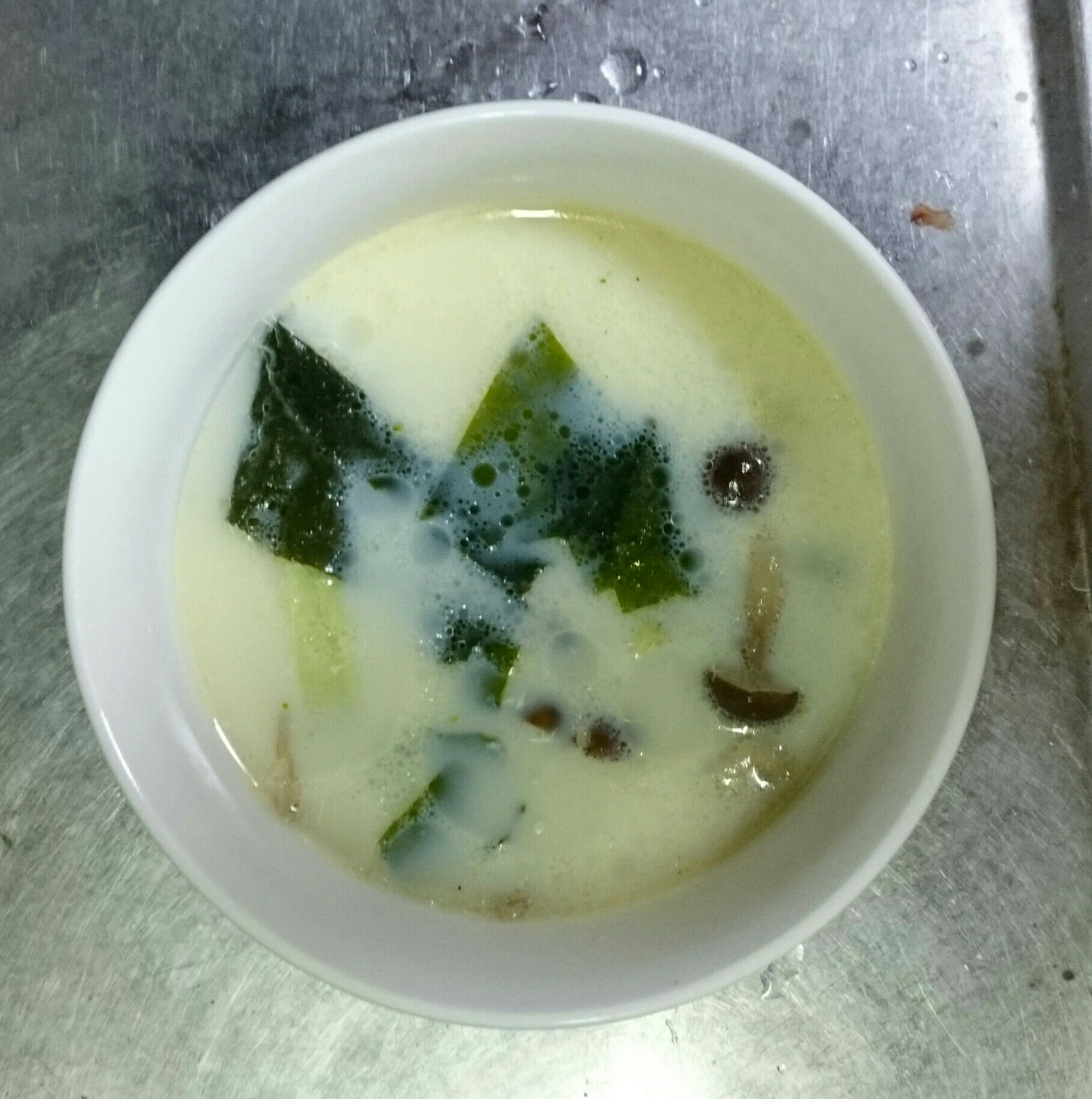 豆乳中華スープ