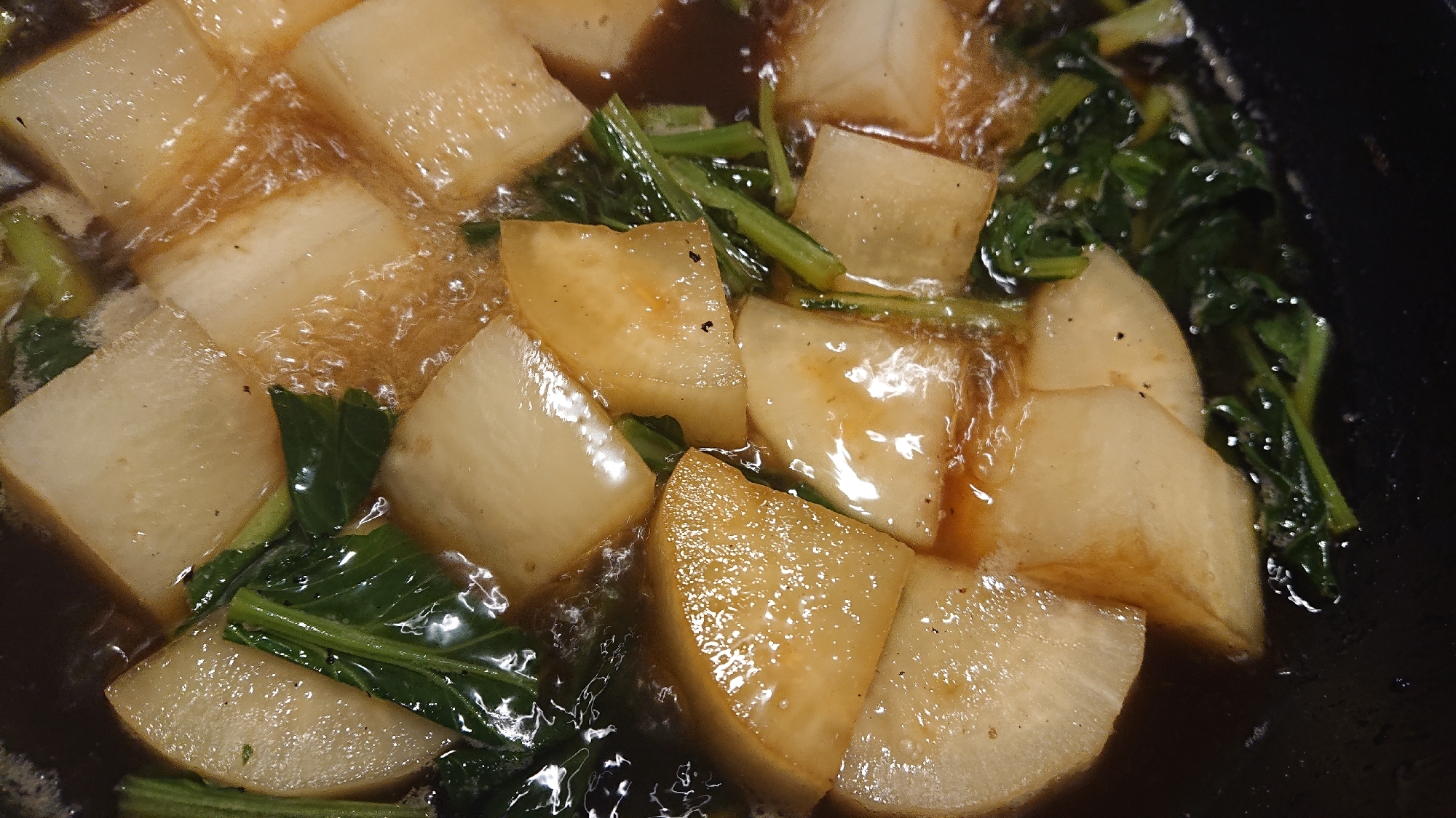 大根と小松菜のトロトロ煮