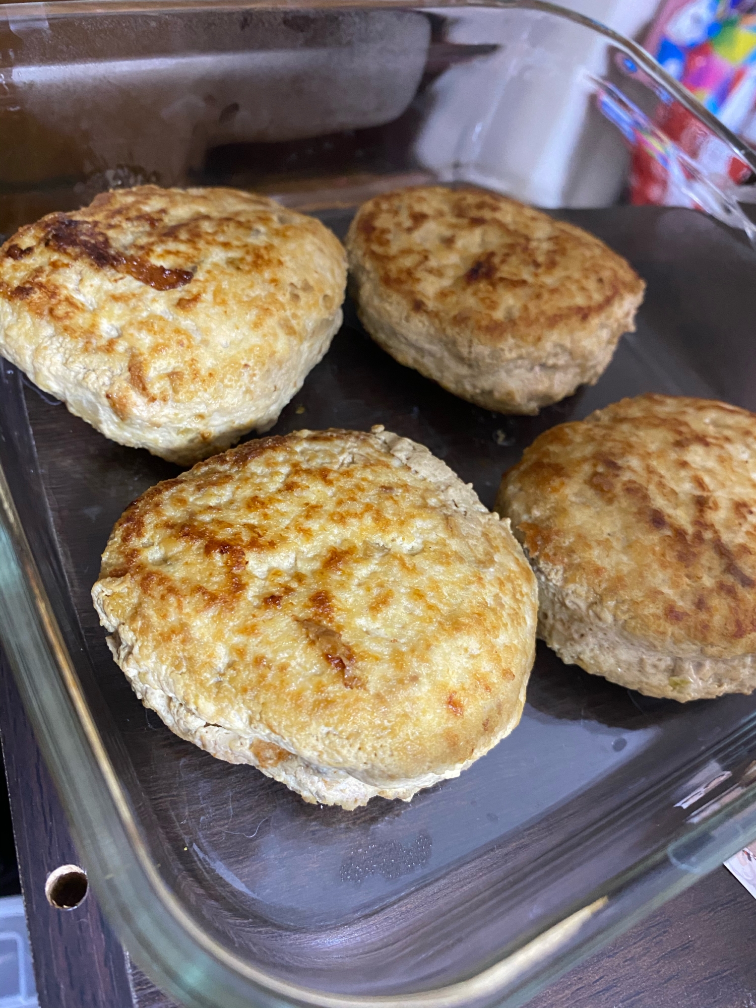 幼児食　玉ねぎ入りハンバーグ