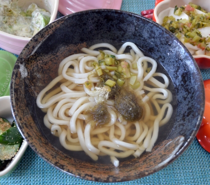 トロロ昆布うどん