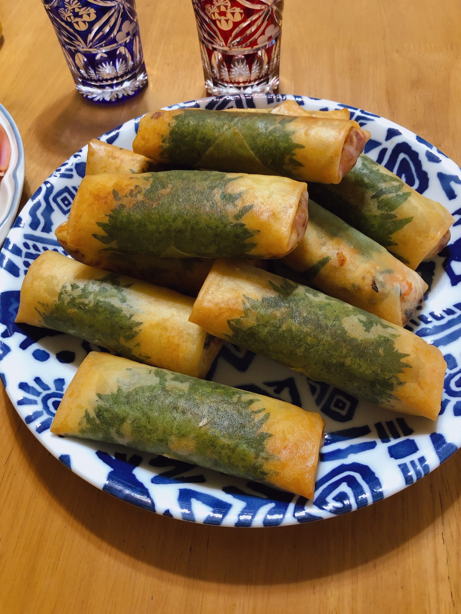 カリカリサクサク大葉入り春巻き！