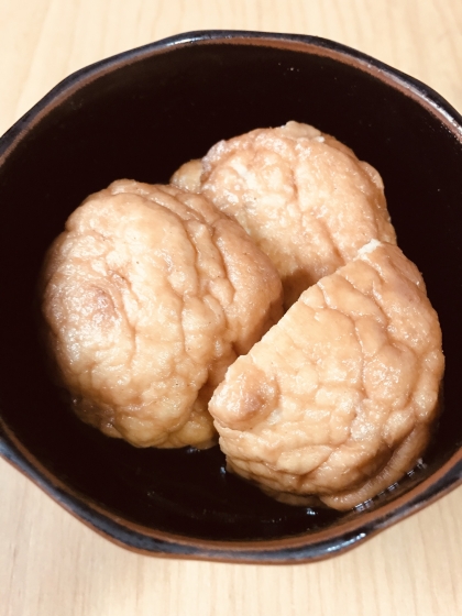 レシピを参考にして作ってみました。少し油を落としておくひと手間で仕上がりの味が変わりますね。さっぱりとしたやさしい甘みのある味付けで美味しくいただけました。