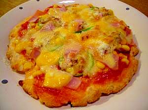 ホットケーキミックスで簡単ピザ レシピ 作り方 By Subaru05 楽天レシピ ホットケーキミックスで簡単ピザ レシピ 作り方 By Subaru05 楽天レシピ