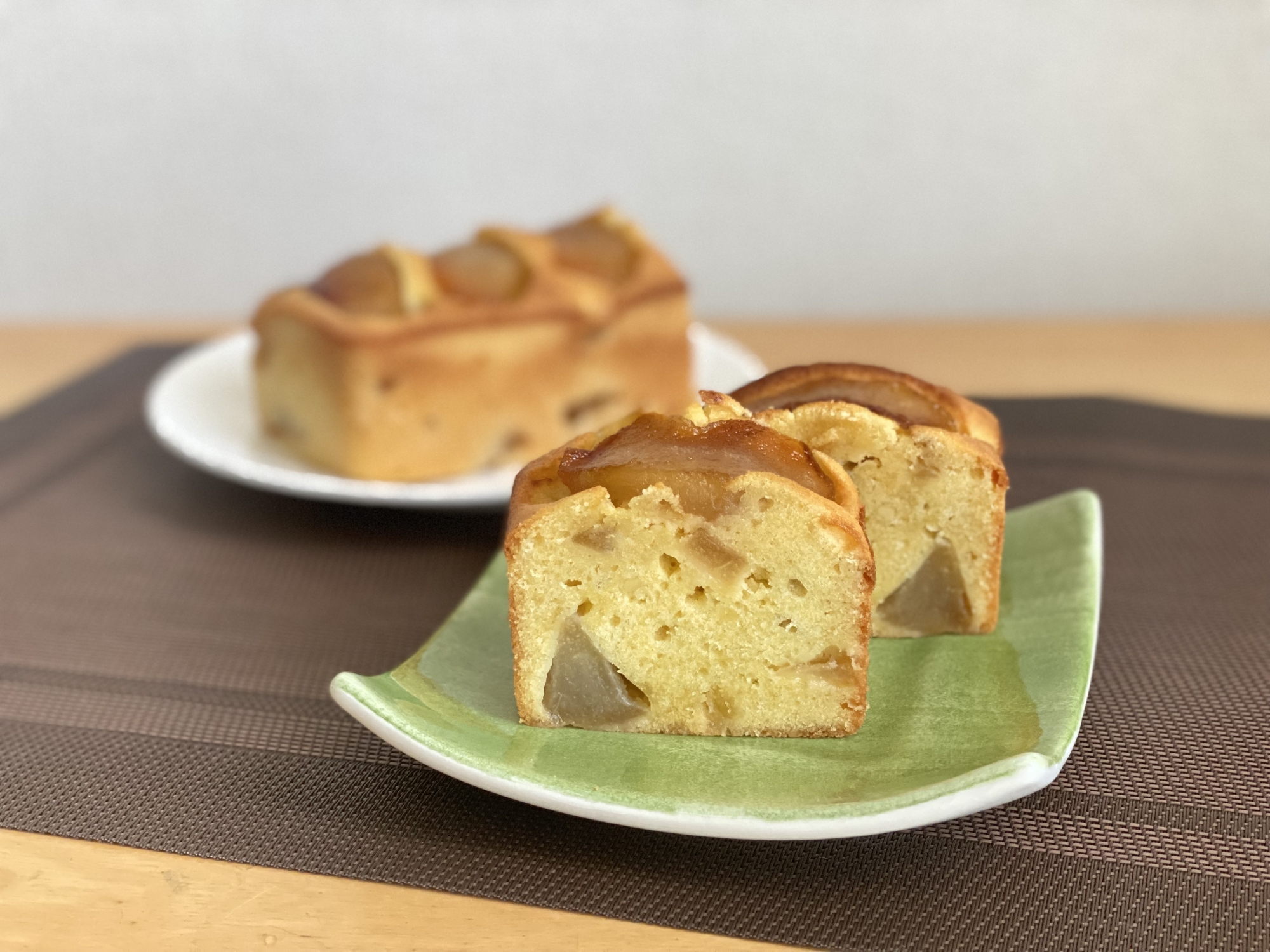 和梨のパウンドケーキ