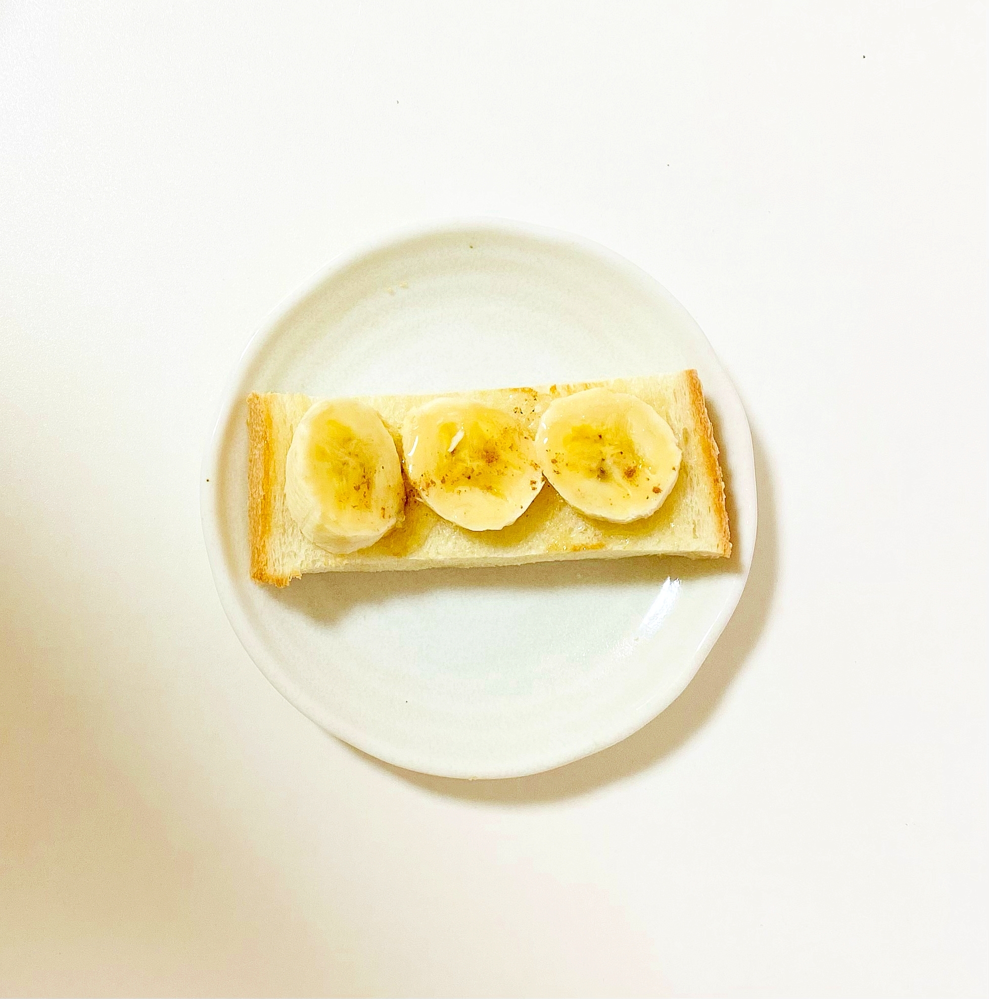 バナナシナモンのバタートースト