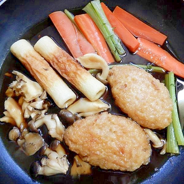 残りご飯で❤きりたんぽ鍋もどき♪