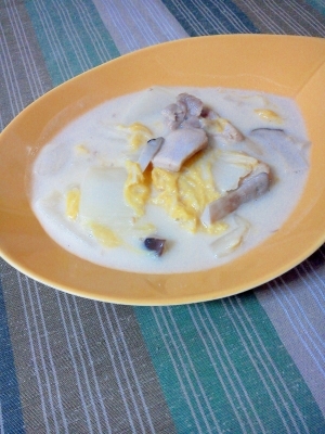 牛乳とバターで 白菜ときのこのクリーム煮 レシピ 作り方 By Popnpoon 楽天レシピ