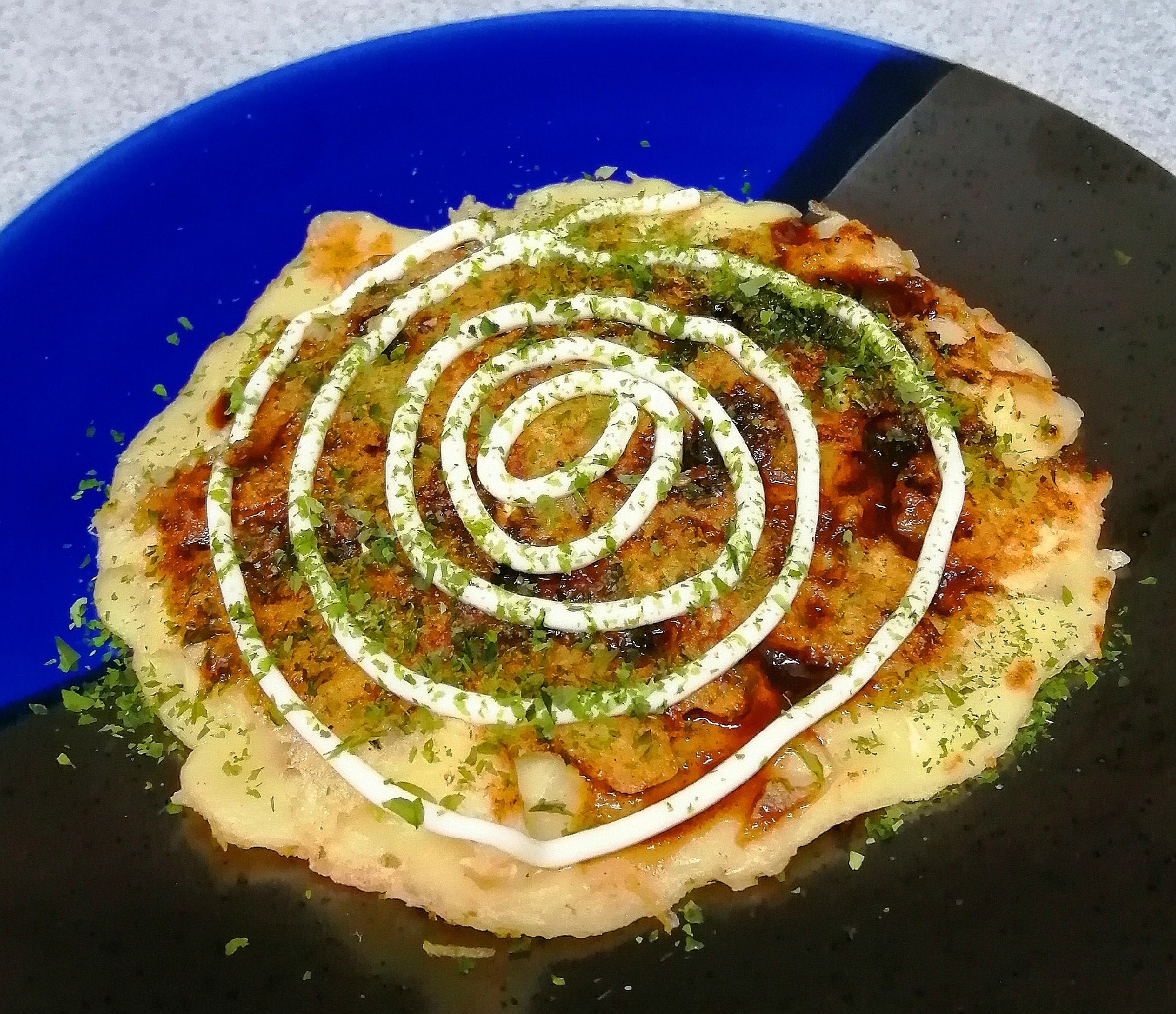 お好み焼き具材で!すじコンニャク焼